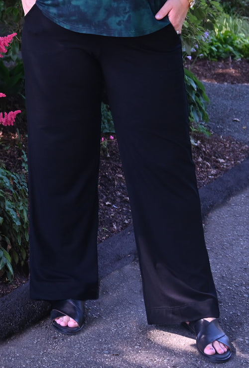 Serene Pant 2.0- Black Bamboo