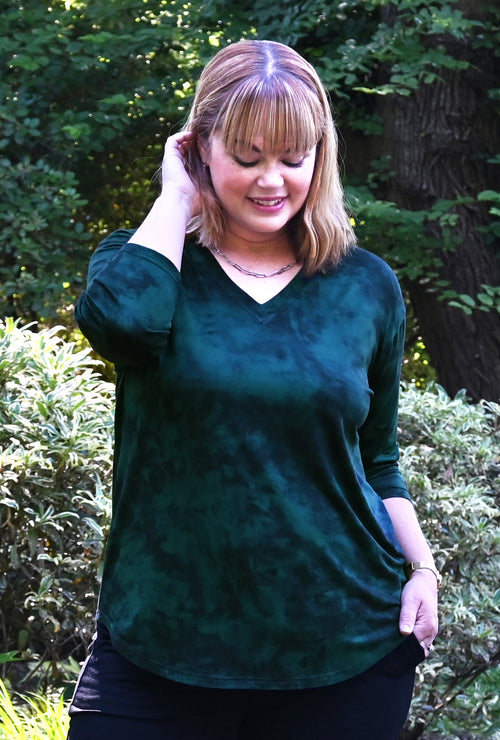 Market Tunic - Emerald Ombre