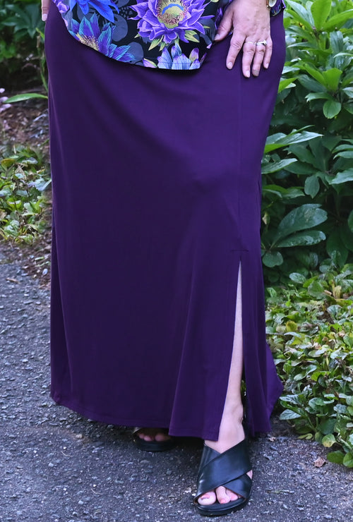 Maxi Skirt - Amethyst Bamboo