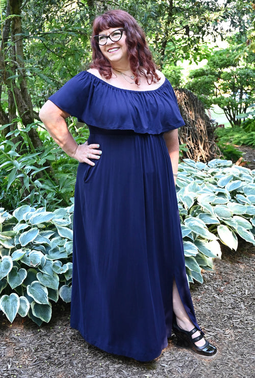Meadow Maxi Dress - Midnight Bamboo