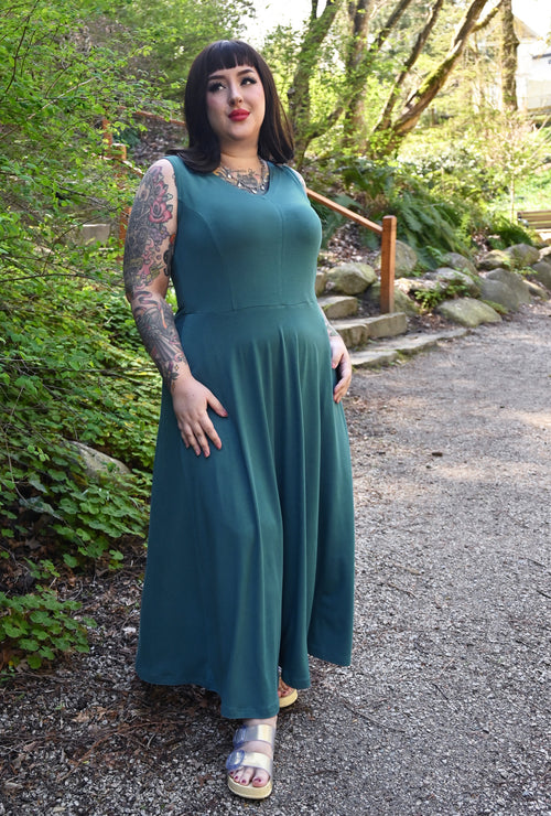 Charlie Dress - Wave Bamboo