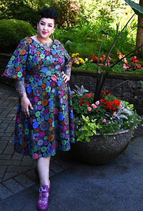 Joan Dress - Diane-thus - Cotton print