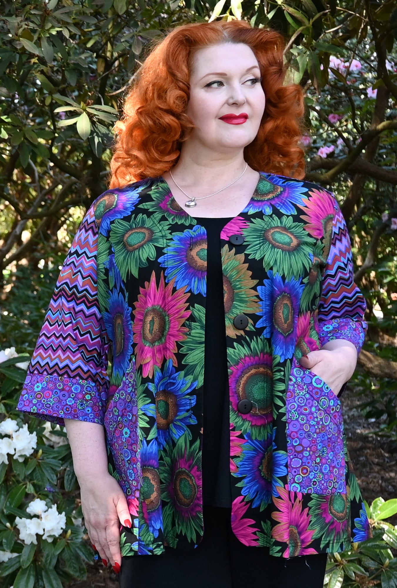 Delilah Dream Coat - Dark Sunflower