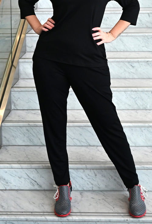 Ignite Slim Leg Pant - Black Bamboo