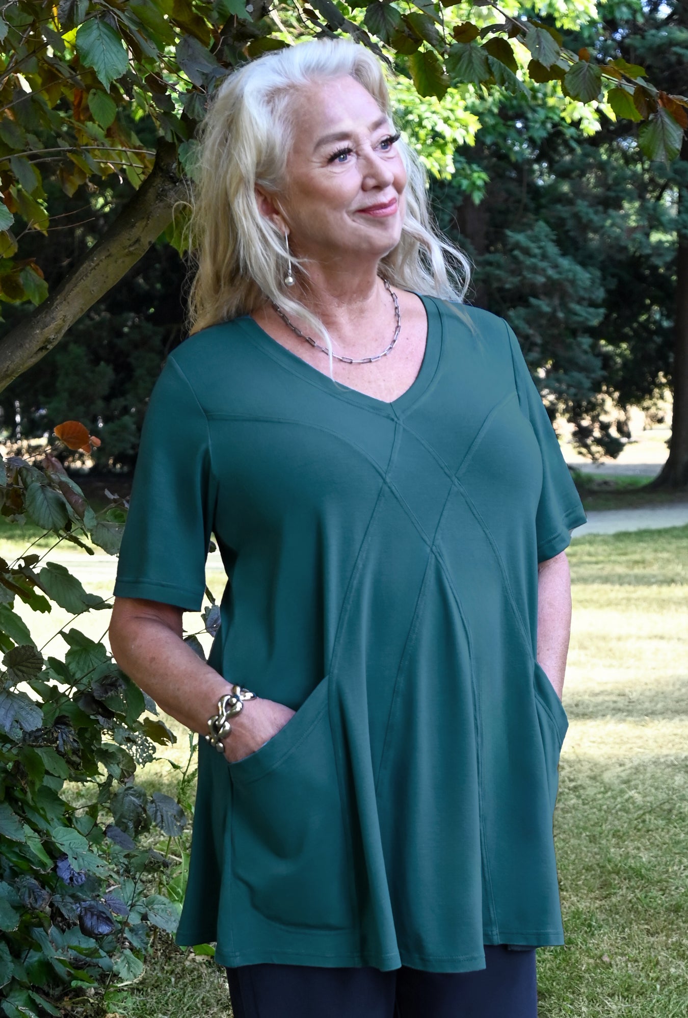 Refresh Tunic - Wave Bamboo