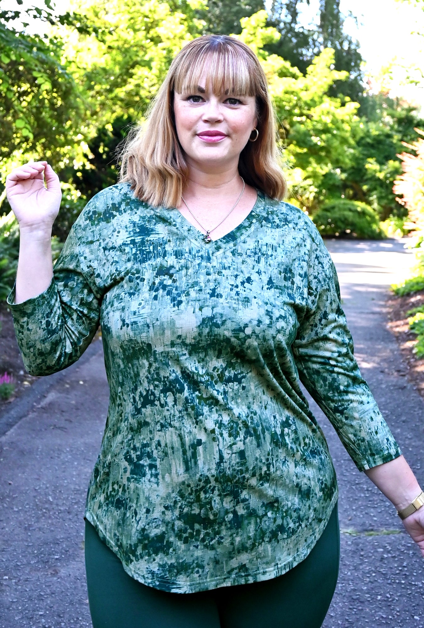 Market Tunic - Forest Shade