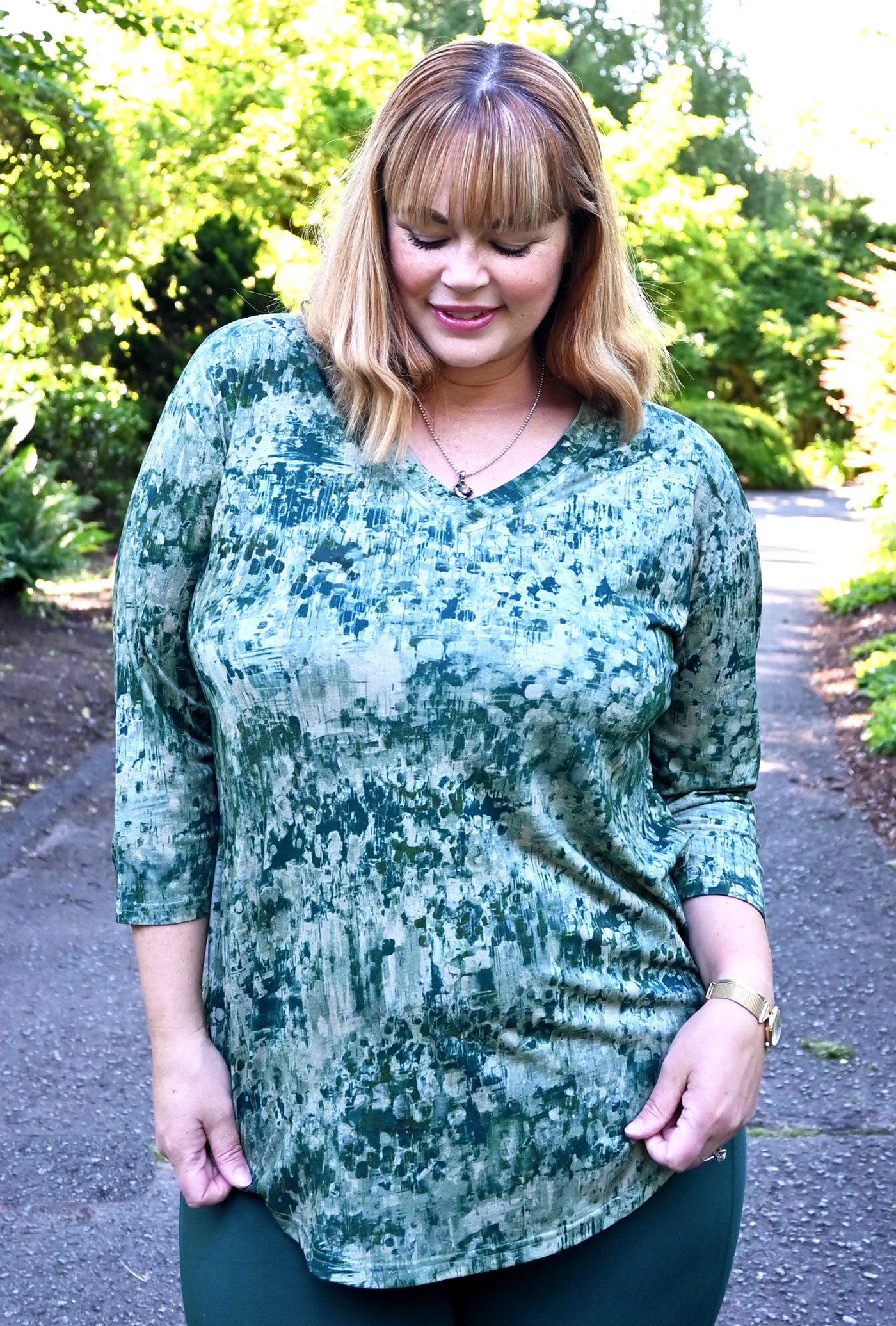 Market Tunic - Forest Shade