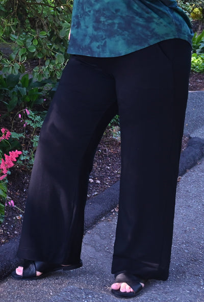 Serene Pant 2.0- Black Bamboo