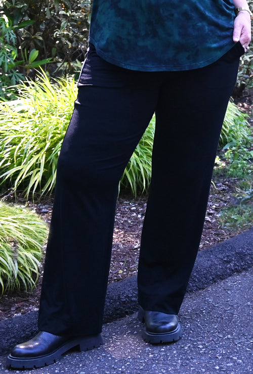 Spirit Straight Leg Pant - Black Bamboo