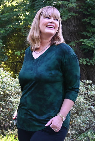 Market Tunic - Emerald Ombre