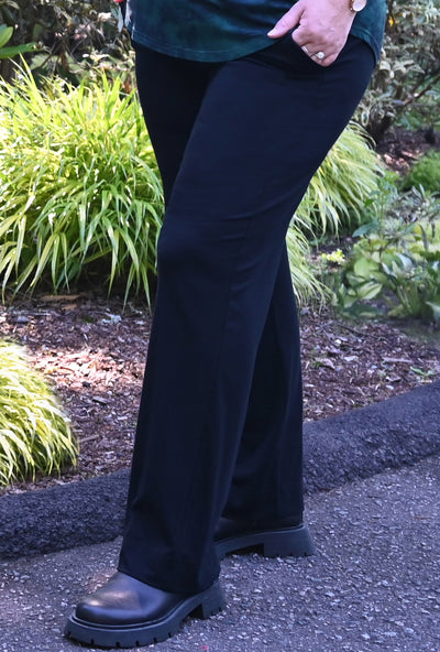 Spirit Straight Leg Pant - Black Bamboo