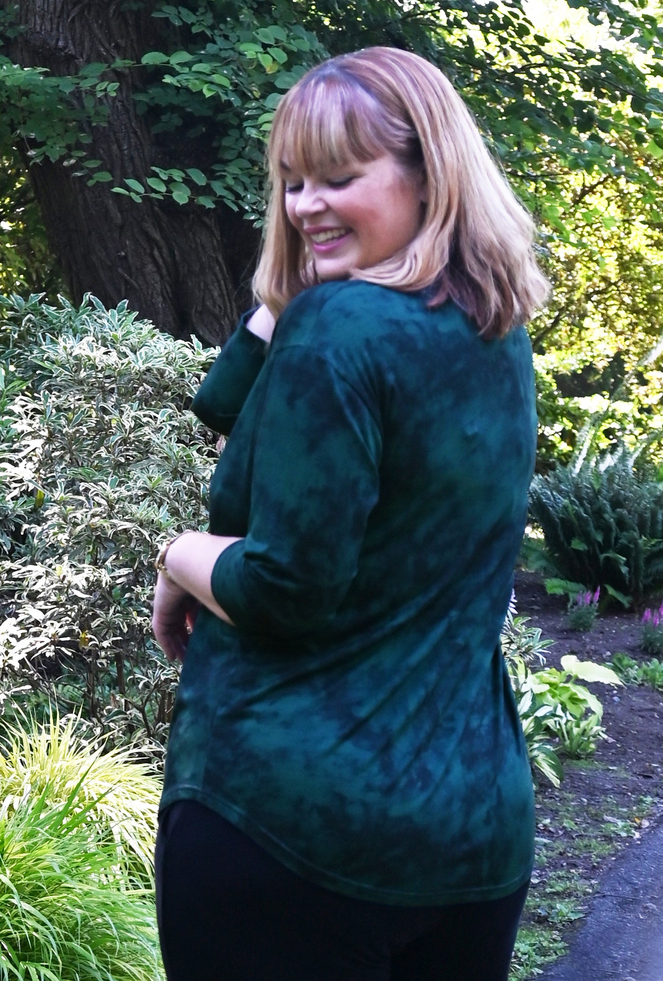 Market Tunic - Emerald Ombre