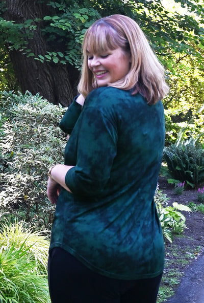 Market Tunic - Emerald Ombre
