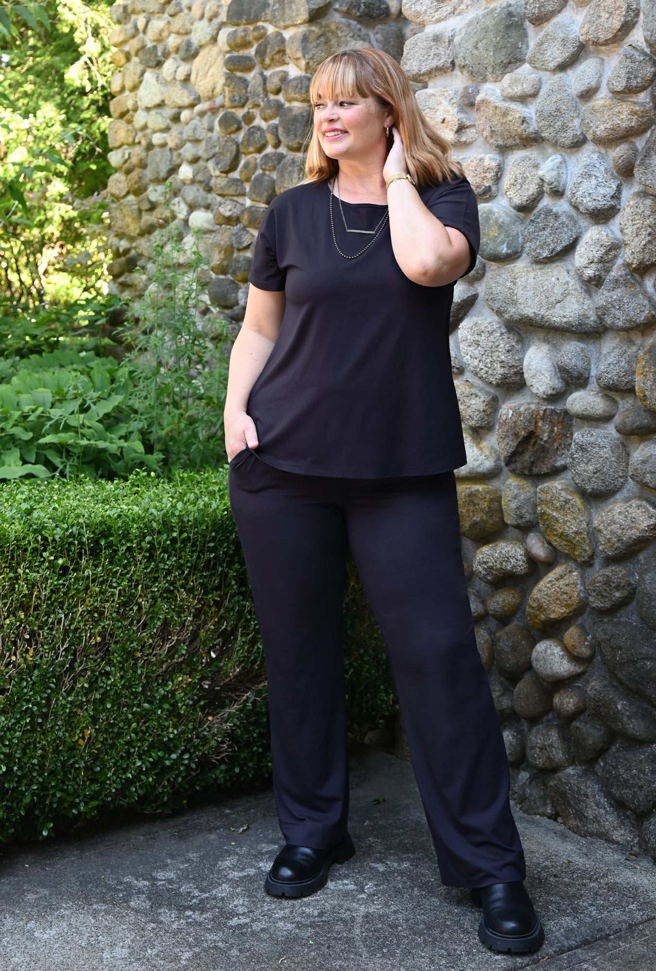 Spirit Straight Leg Pant - Ink Bamboo