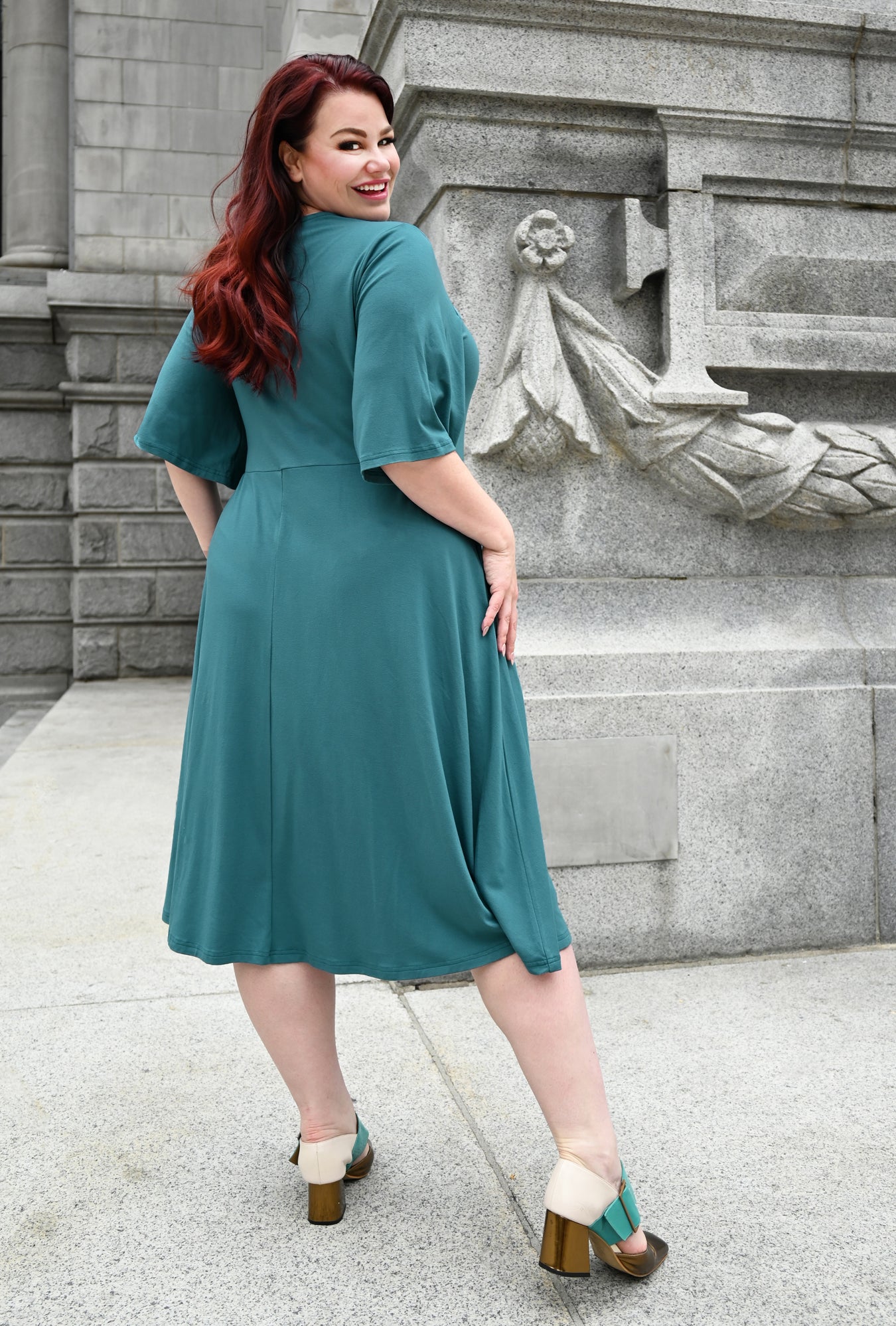 Joy Dress - Wave Bamboo