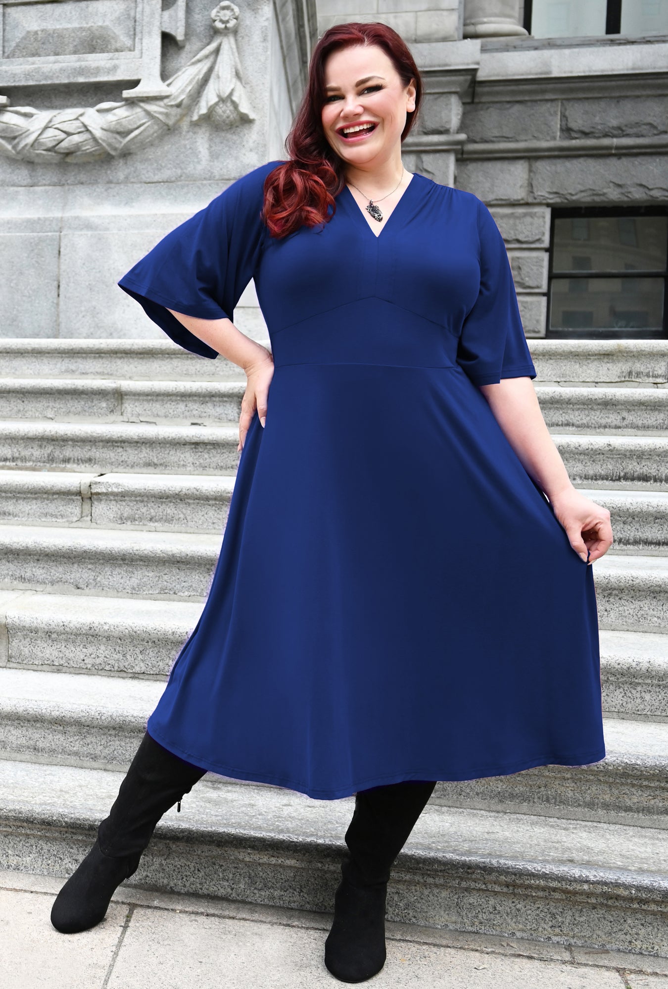 Joy Dress - Twilight Bamboo