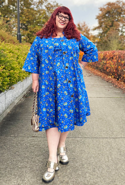 Yvonne  - Hypdotic - Abstract Dot Dress