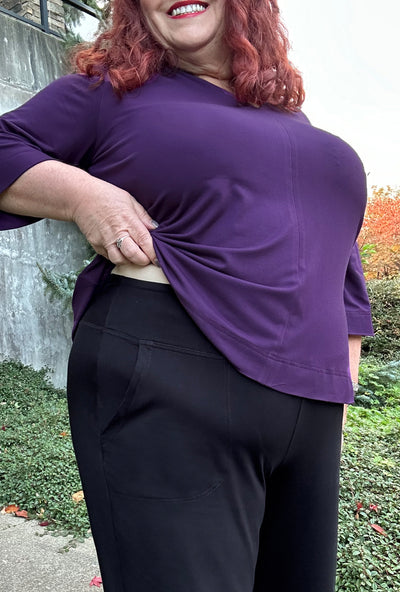 Petite Spirit Pant - Black Bamboo