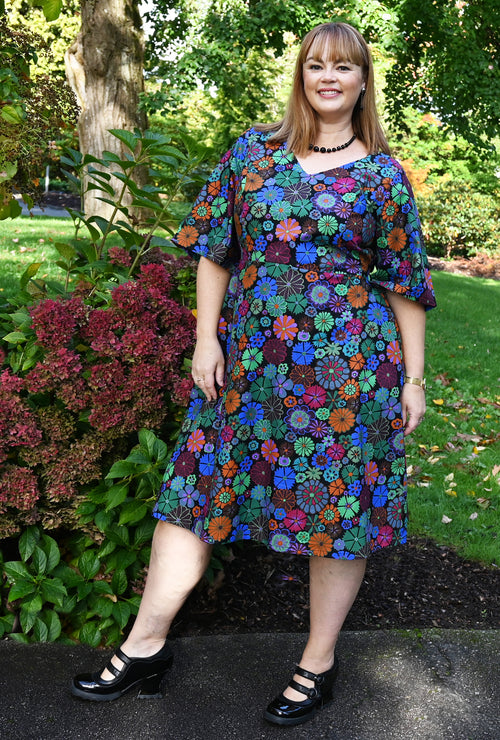 Joan Dress - Diane-thus - Cotton print