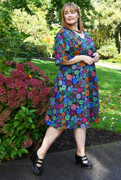 Joan Dress - Diane-thus - Cotton print