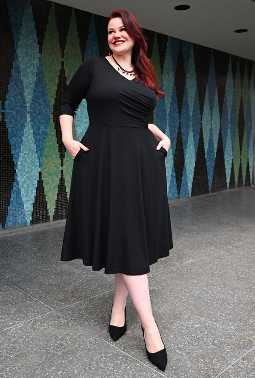 Harmony Dress - Black Bamboo