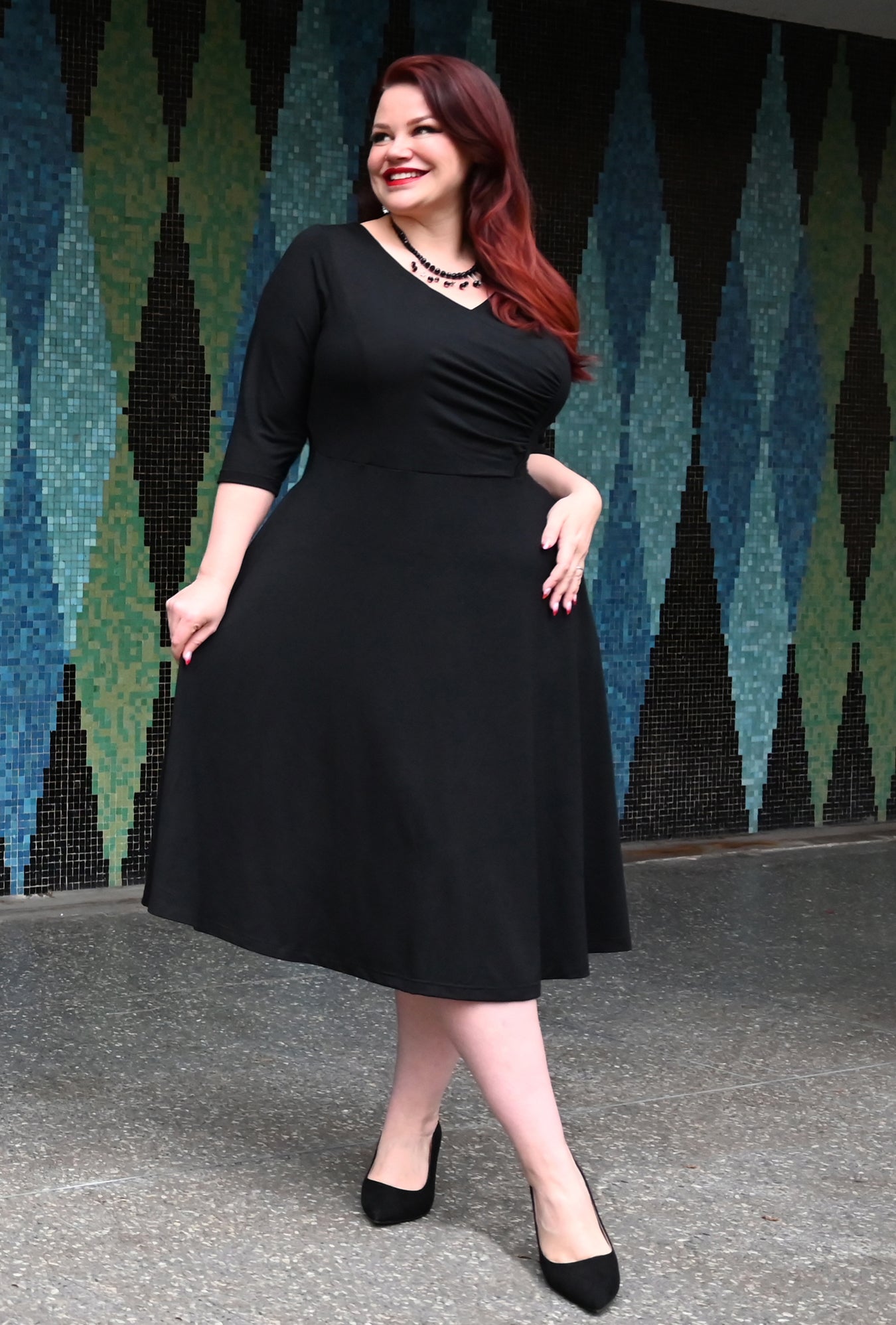 Harmony Dress - Black Bamboo