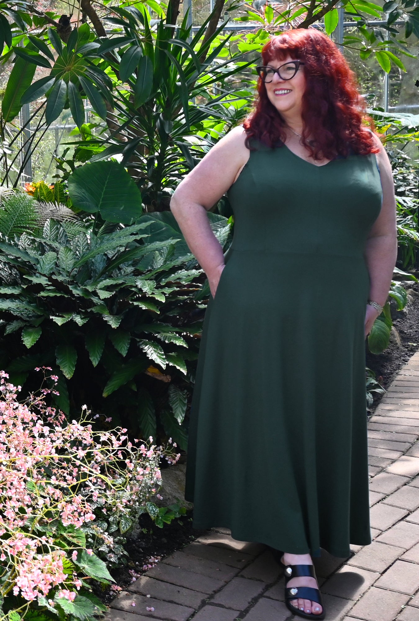 Charlie Dress - Rainforest Bamboo