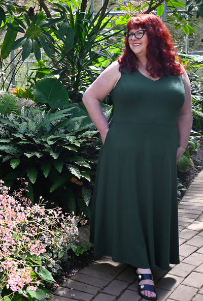 Charlie Dress - Rainforest Bamboo