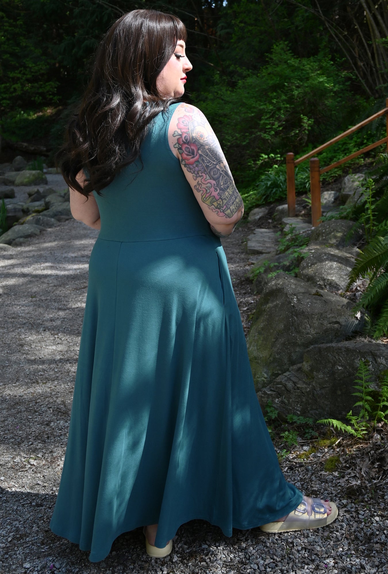 Charlie Dress - Wave Bamboo
