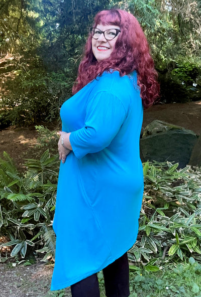 Direct Tunic -Azure Bamboo