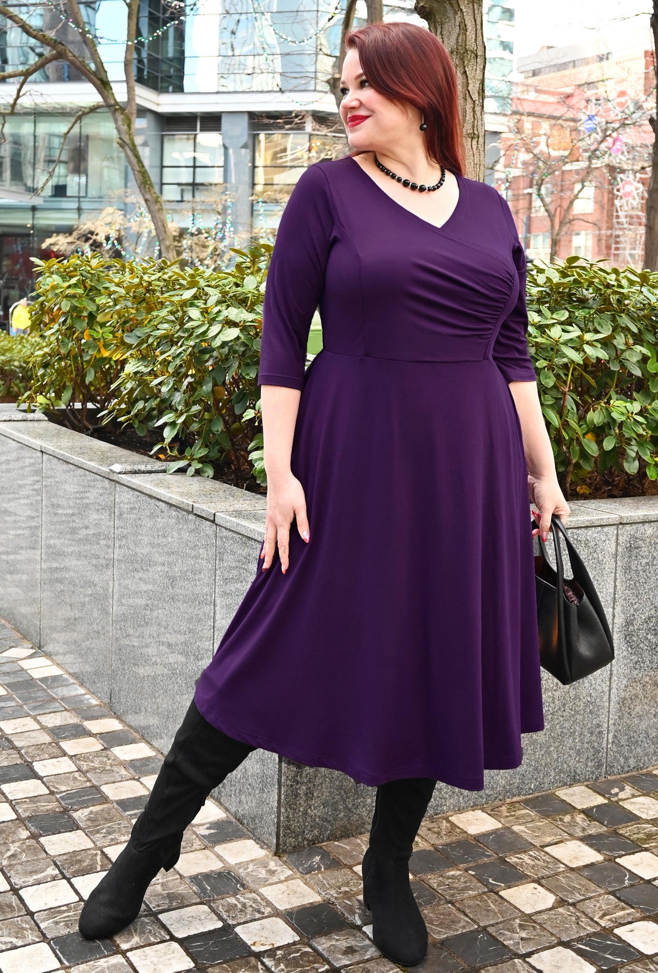 Harmony Dress - Amethyst Bamboo