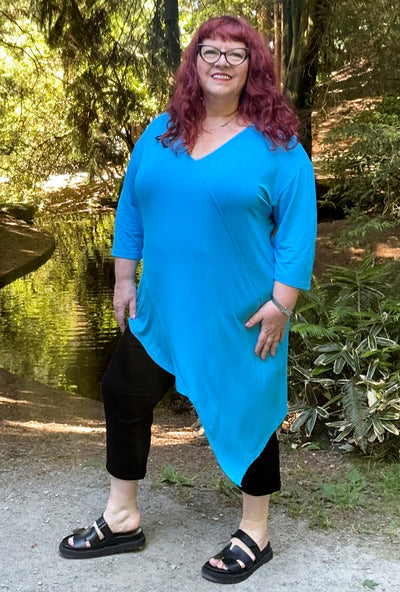 Direct Tunic -Azure Bamboo