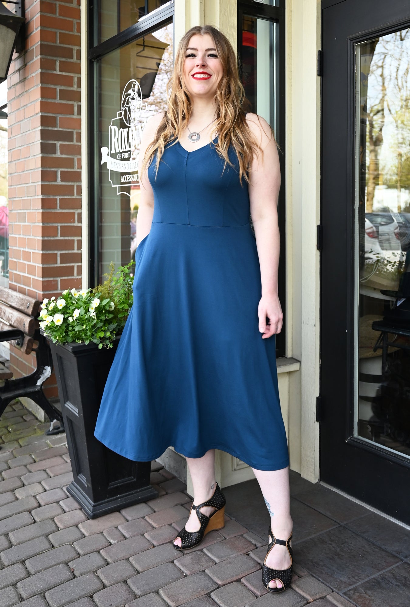 Charlie Dress - Admiral Bamboo