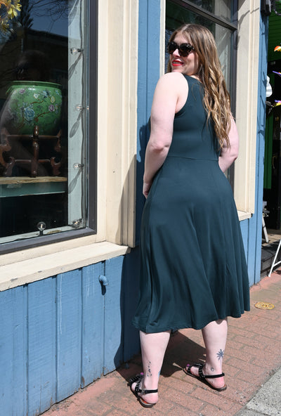 Charlie Dress - Rainforest Bamboo