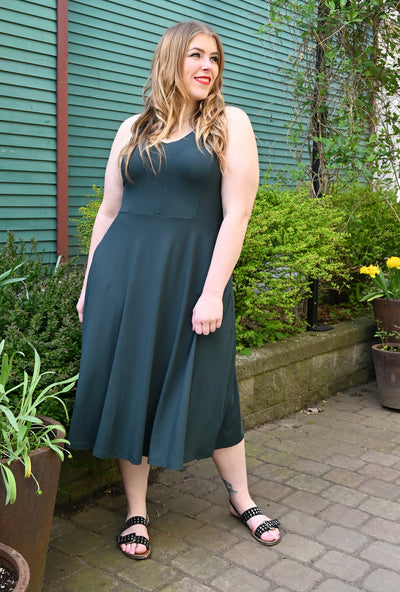 Charlie Dress - Rainforest Bamboo
