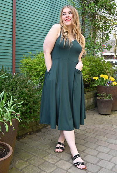 Charlie Dress - Rainforest Bamboo