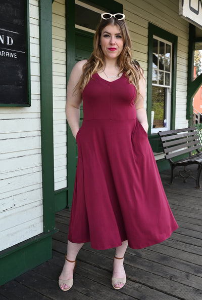 Charlie Dress - Passionflower Bamboo