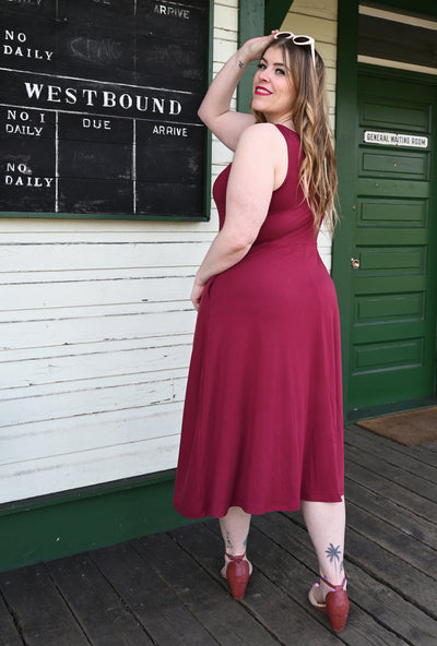 Charlie Dress - Passionflower Bamboo