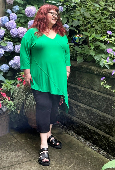 Direct Tunic - Emerald Bamboo