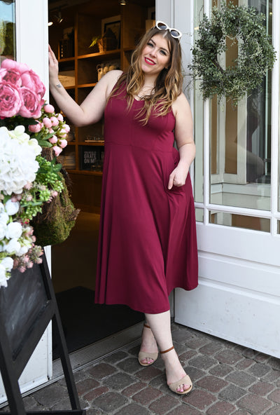 Charlie Dress - Passionflower Bamboo