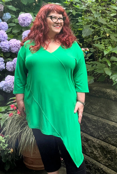 Direct Tunic - Emerald Bamboo