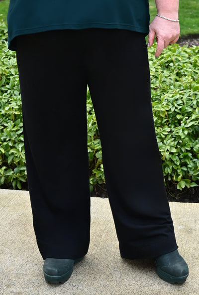 Petite Serene Pant - Black Bamboo