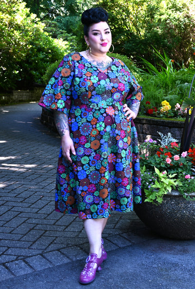 Joan Dress - Diane-thus - Cotton print