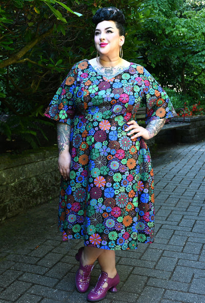 Joan Dress - Diane-thus - Cotton print