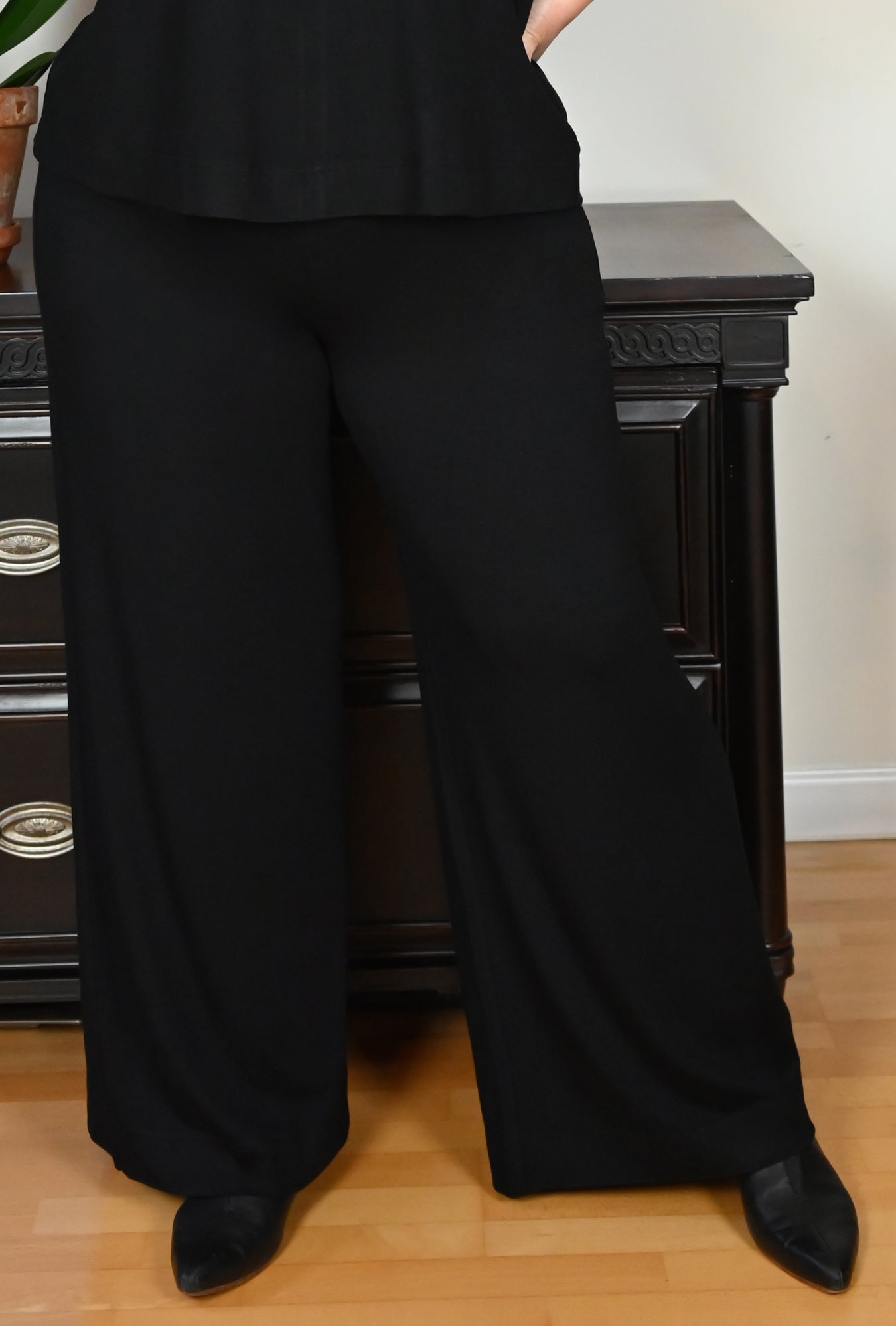 Serene Pant - Black Bamboo