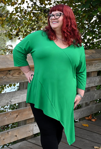 Direct Tunic - Emerald Bamboo