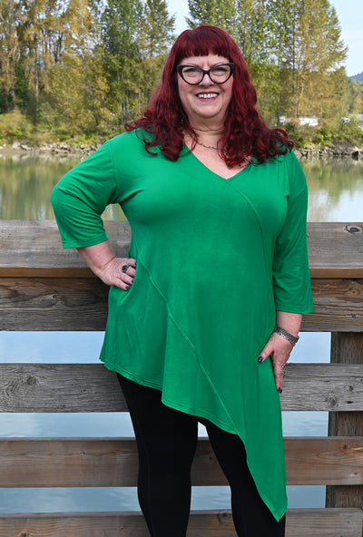 Direct Tunic - Emerald Bamboo