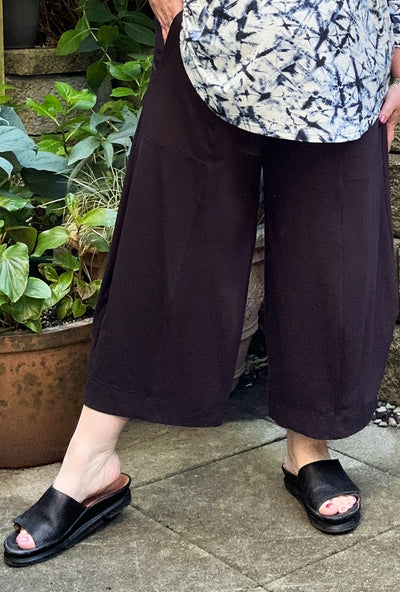Angle Crop Pant - Ink Bamboo - only XL left