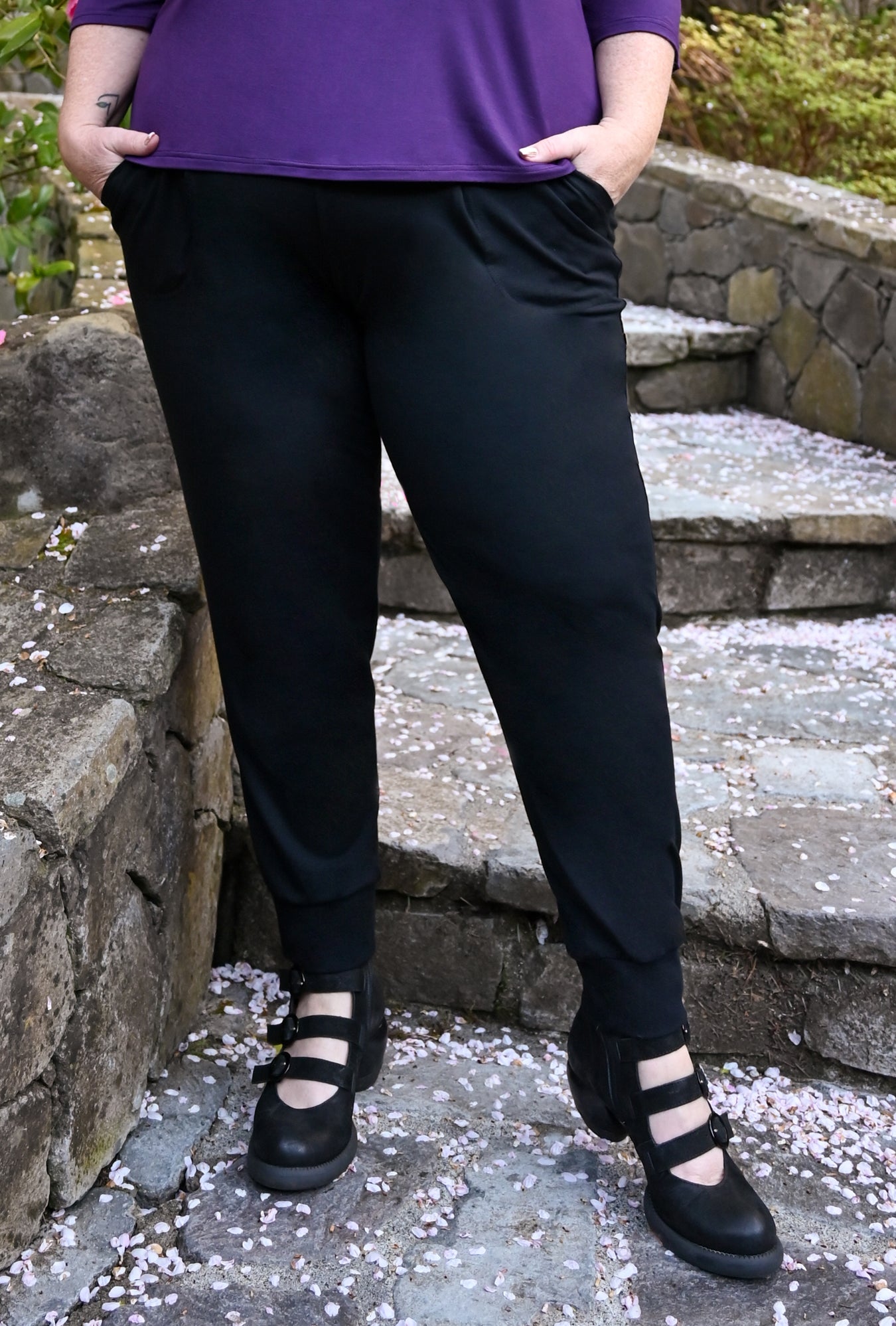 Jazzy Jogger - Black Bamboo