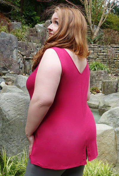 Clever Cami - Raspberry Bamboo